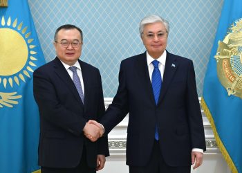 Глава государства принял заведующего Отделом международных связей Центрального комитета Коммунистической партии Китая Лю Цзяньчао