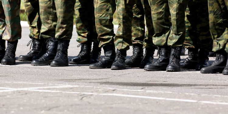 Military feet