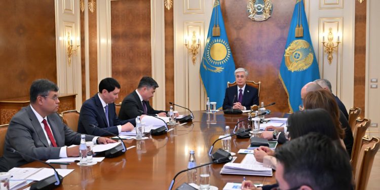 Касым-Жомарт Токаев и Тимур Сулейменов