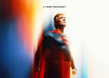 Дональд Трамп “стал” суперменом
