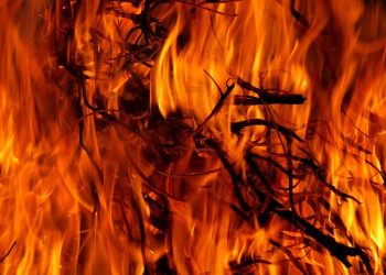 В Алматы загорелись горы