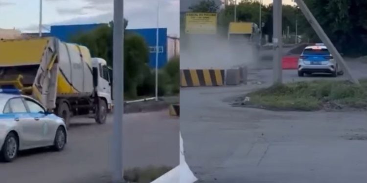 GTA по-карагандински: полиция устроила погоню за пьяным водителем мусоровоза