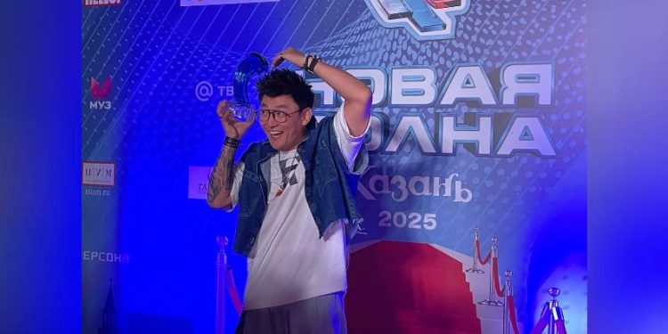 Казахстанец победил на «Новой волне»
