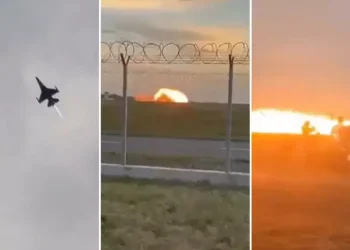 Истребитель разбился на репетиции авиашоу в Польше