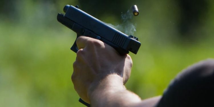 Пьяный житель Астаны устроил стрельбу во дворе дома (ВИДЕО)