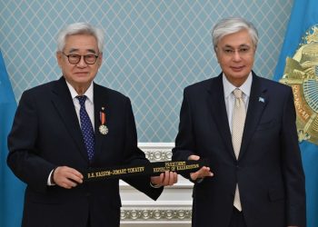 Токаев стал обладателем чёрного пояса 9-го дана по тхэквондо