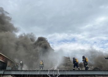 На молочном комбинате в Уральске произошёл пожар