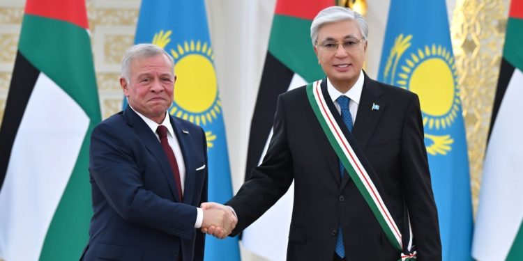 Токаев назвал братом короля Иордании