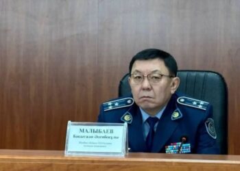 Освобождён от должности главный полицейский Жамбылской области