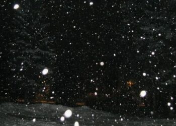 В Костанайской области выпал снег (ВИДЕО)