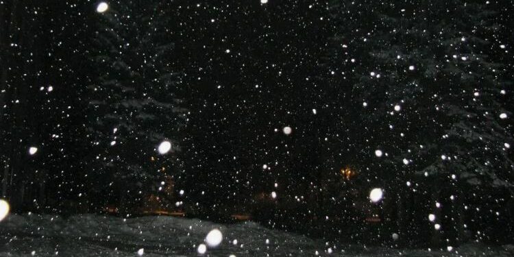 В Костанайской области выпал снег (ВИДЕО)