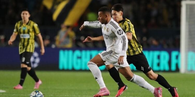 «Реал» разгромил алматинский «Кайрат» со счётом 5:0