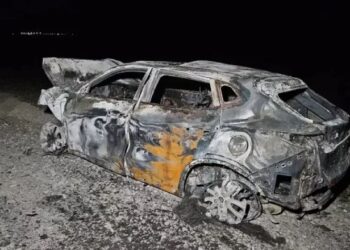 Автомобиль Changan врезался в фуру: водитель заживо сгорел