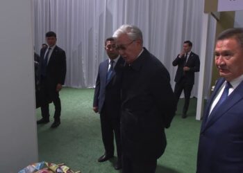 Токаев рассказал, какое мороженое он любит (ВИДЕО)