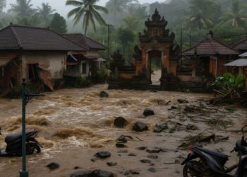 Наводнение на Бали унесло жизни 14 человек