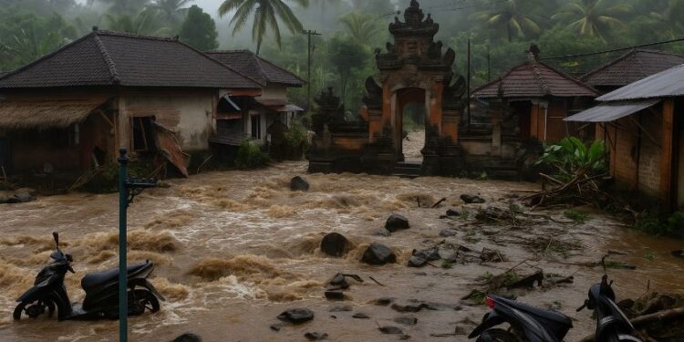 Наводнение на Бали унесло жизни 14 человек