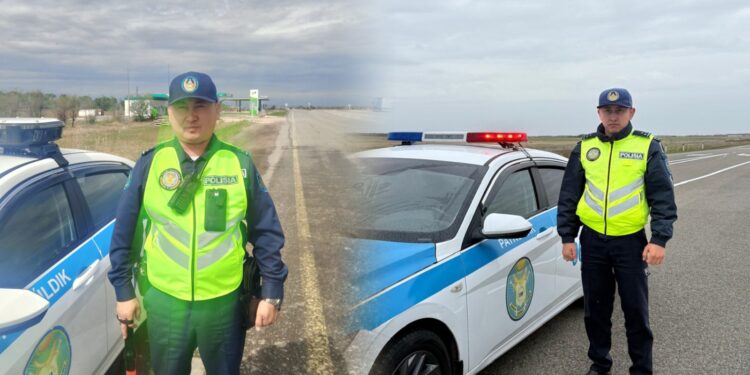 Счёт шёл на минуты: двое полицейских спасли залитого кровью мужчину в Акмолинской области