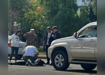Школьника сбили в Павлодаре на пешеходке