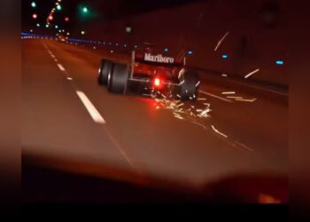 В Чехии задержали гонщика-призрака, который 6 лет скрывался в шлеме (ВИДЕО)