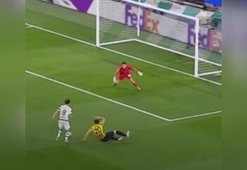 Вратарь «Кайрата» попал в топ сейвов Лиги чемпионов (ВИДЕО)