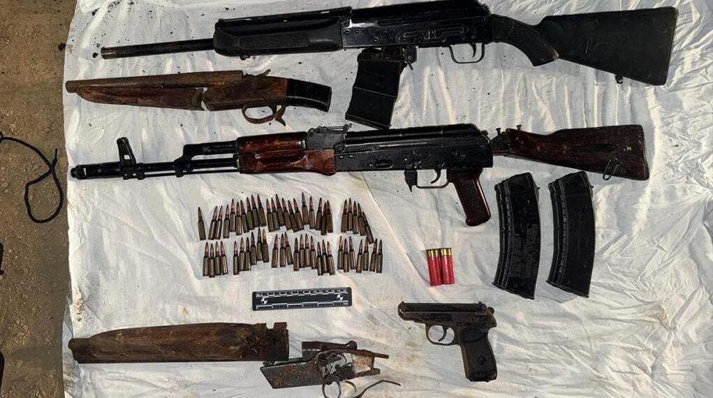 КНБ изъял оружие, украденное во время январских событий (ВИДЕО)