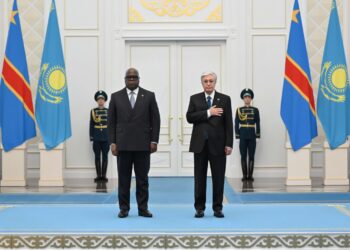 Токаев встретил в Акорде президента Конго