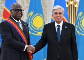 Токаев наградил президента Конго орденом «Достық» I степени