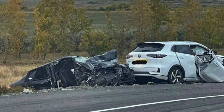 Пять человек погибли в страшном ДТП в Карагандинской области