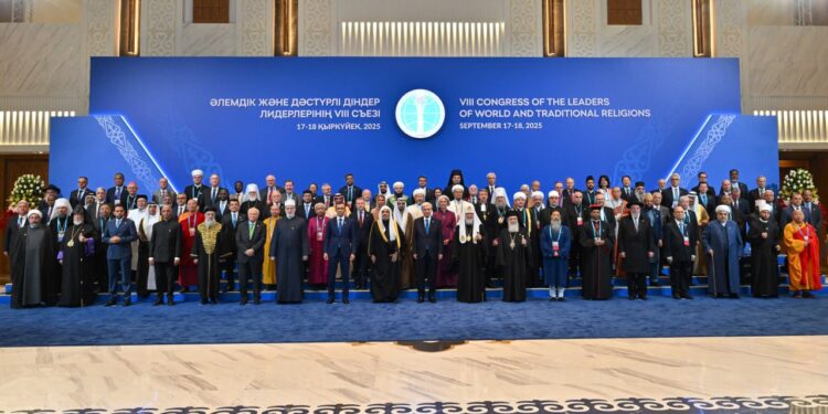 В Астане проходит VIII Cъезд лидеров мировых и традиционных религий