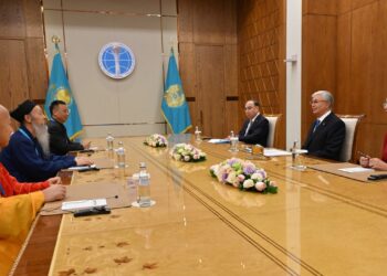 Токаев особо отметил вклад буддизма и даосизма в продвижение идей мира и гармонии