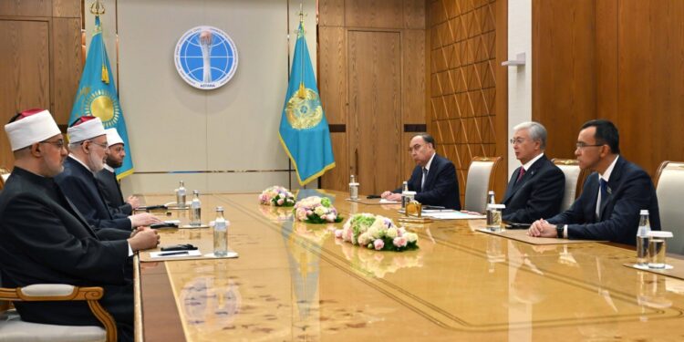 Токаев провёл встречу с заместителем Верховного имама университета «Аль-Азхар»