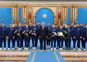 Какие госнаграды вручил Токаев чемпионам мира по боксу? (ВИДЕО)