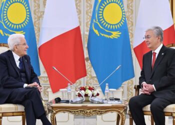 В Астане прошли переговоры президентов Казахстана и Италии