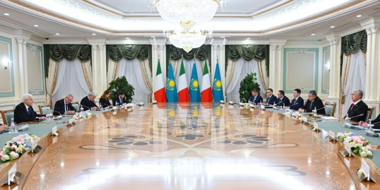 Токаев обозначил перспективные направления сотрудничества Казахстана с Италией