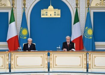 Президенты Казахстана и Италии выступили с совместным заявлением