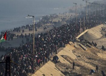 Палестинцы возвращаются домой после прекращения огня