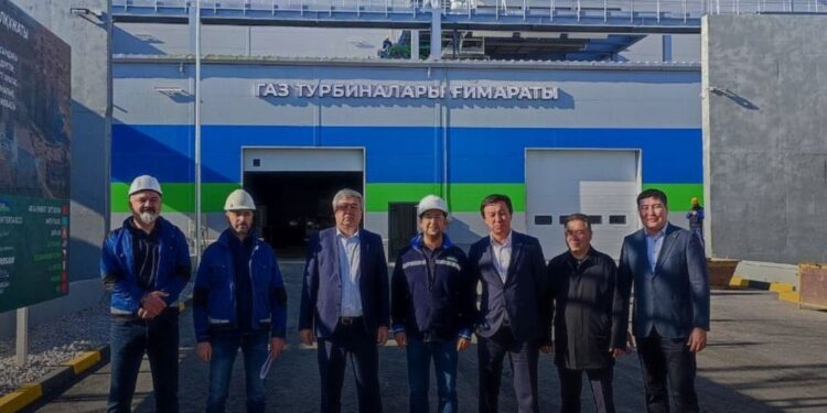 В Кызылорде завершают строительство парогазовой электростанции