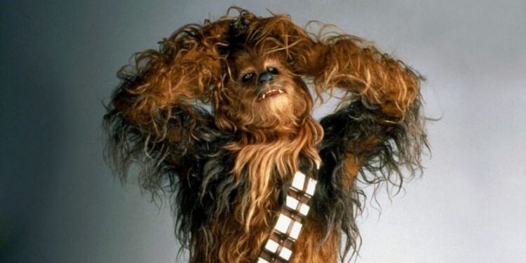 Разгуливающего по Астане Чубакку сняли на видео