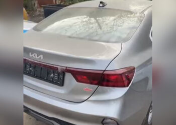 Угонщик покатил на новеньком авто к родным, но не смог доехать (ВИДЕО)