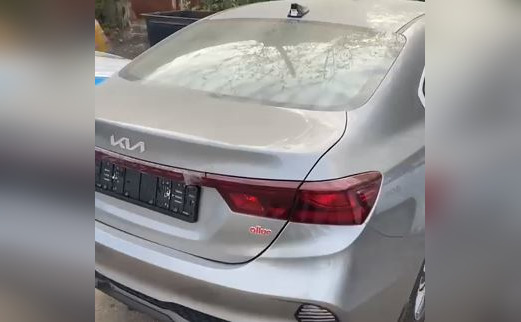 Угонщик покатил на новеньком авто к родным, но не смог доехать (ВИДЕО)