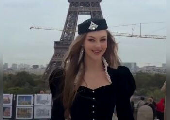 Казахстанская модель покорила Париж своей красотой (ВИДЕО)