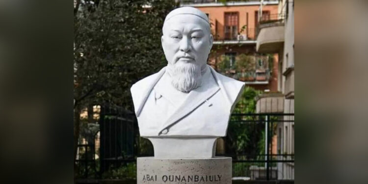 В Италии открыли бюст Абая Кунанбайулы