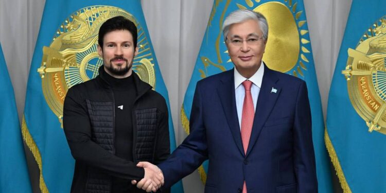Токаев принял основателя Telegram Павла Дурова