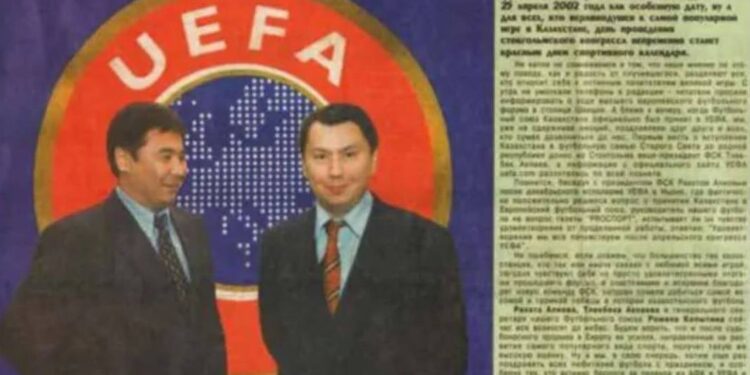 Внук Назарбаева заявил о заслугах своего отца в успехе футбола Казахстана