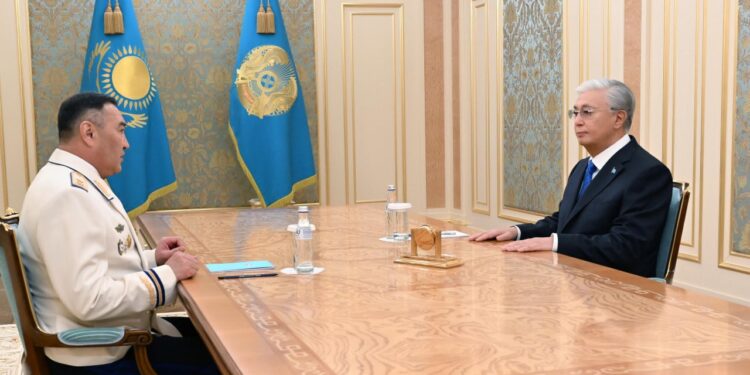 Предотвращён ущерб на 3,8 трлн тенге: глава КНБ отчитался перед Токаевым