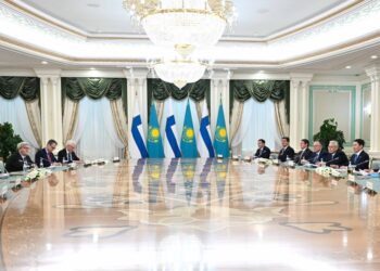 О чём переговорили президенты Казахстана и Финляндии?