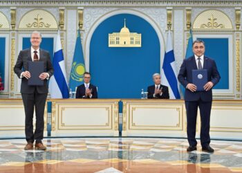 Визит президента Финляндии в Казахстан: стороны подписали 15 документов