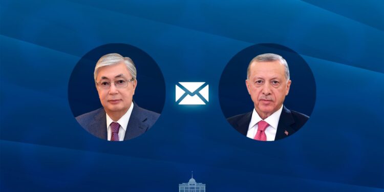 Токаев направил поздравительную телеграмму президенту Турции
