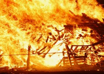 Три дома загорелись в Алматинской области: погибла семья (ВИДЕО)