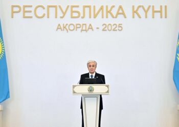 Токаев выступил на торжестве в честь Дня Республики